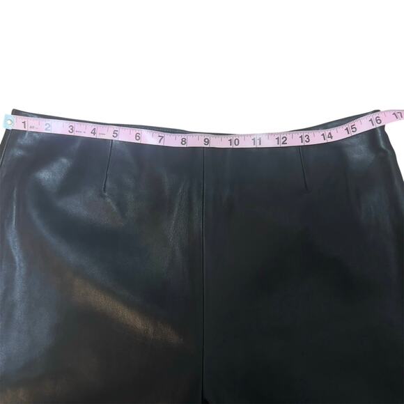 Rebecca Taylor Leather Ankle Pant Size 12 NWT - Picture 6 of 10